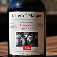 Letter of Marque Rum "DOK" Hampden 2009