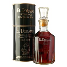 El Dorado Demerara 25 Vintage 1980