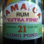 Silver Seal Jamaican Rum 21 Years Old