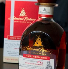 Admiral Rodney HMS Monarch Rum