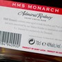 Admiral Rodney HMS Monarch Rum
