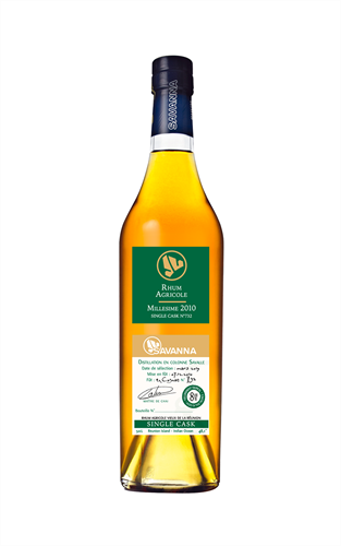 Savanna Rhum Agricole Millesime 2010 48,1 %