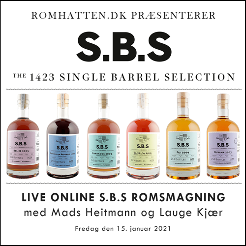 LIVE ONLINE SINGLE CASK ROMSMAGNING