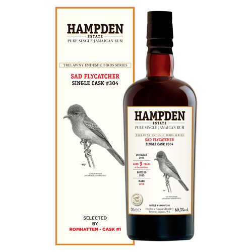 Hampden 2011 Romhatten Cask #1 Sad Flycatcher