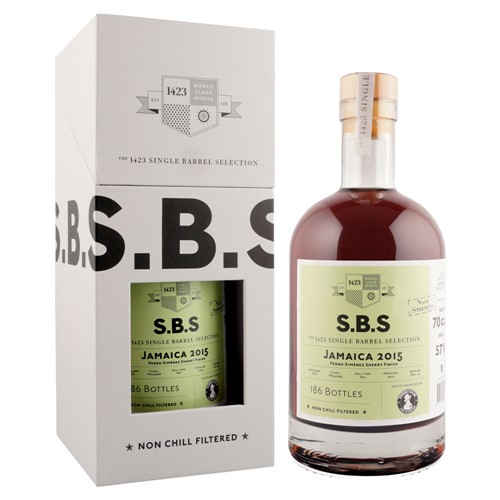 S.B.S Jamaica 2015 Pedro Ximénez Sherry Finish 57 % Selected by Romhatten