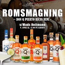 ROMSMAGNING MED DON Q PUERTO RICAN RUM