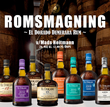 ROMSMAGNING MED EL DORADO RUM