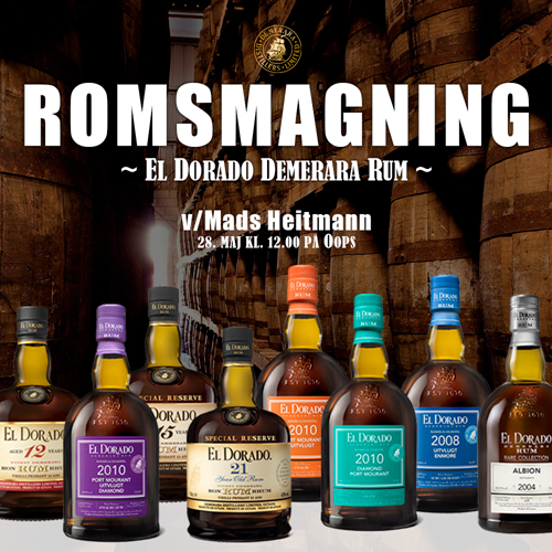 ROMSMAGNING MED EL DORADO RUM