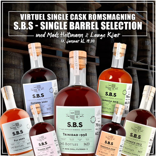 Virtuel Single Cask Romsmagning af S.B.S-serien