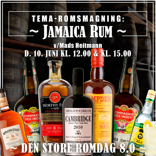 DEN STORE ROMDAG & JAMAICA ROMSMAGNING