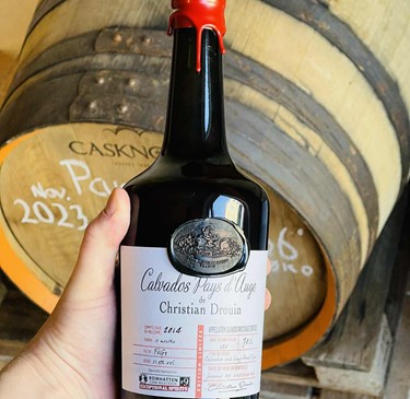 Christian Drouin Calvados 2014 Long Pond Rum Finish Romhatten Cask Selection #9 Exceptional Spirits