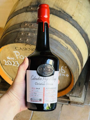 Christian Drouin Calvados 2014 Long Pond Rum Finish Romhatten Cask Selection #9 Exceptional Spirits