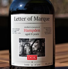 Letter of Marque Rum "DOK" Hampden 2009