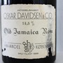 Oskar Davidsen 74,5% Old Jamaica Rom 1950-1960
