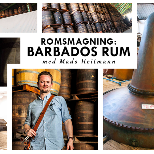 Romsmagning i fem danske byer (Barbados Rum)