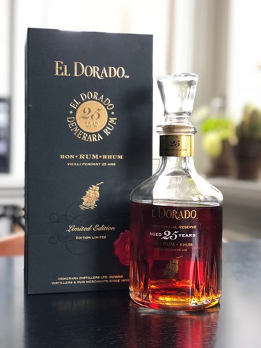 El Dorado Rum Aged 25 Years Vintage 1988