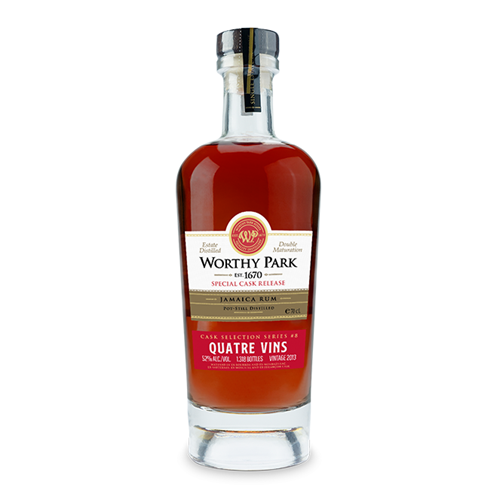 Worthy Park Quatre Vins Rum 52 %